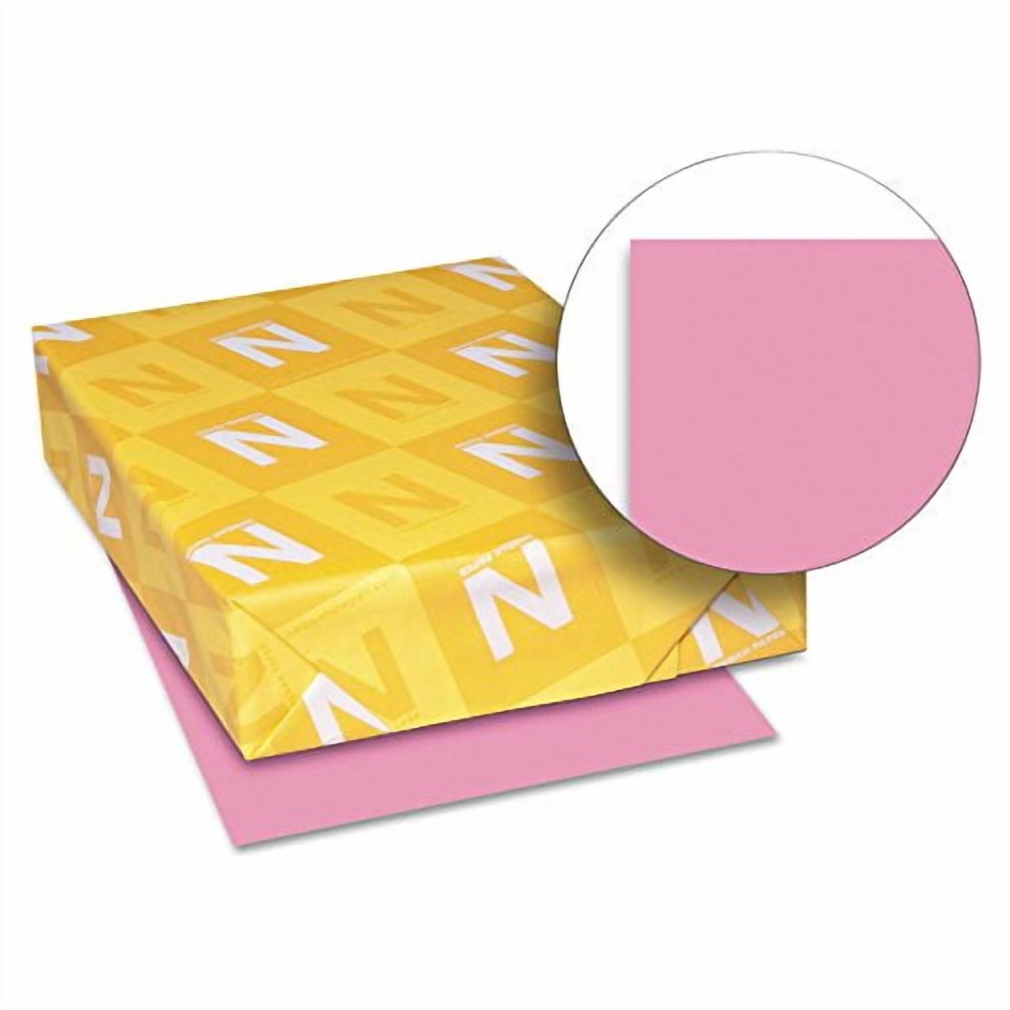 Astrobrights Color Cardstock, Pulsar Pink, 8.5" X 11", 250 Count