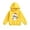 Yellow, variant on Girls Cozy Hoodie Sweatshirt Festive Holiday Design Pullover, Long Sleeve Crewneck Warm Winter Casual Tops