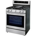 thumbnail image 6 of LG 30” 5.8 cu ft Slide-In Gas Range in Stainless Steel, 6 of 7
