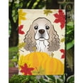 thumbnail image 3 of Carolines Treasures BB2022GF Cocker Spaniel Thanksgiving Flag Garden, 3 of 3