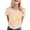 Beige, variant on Bride Themed Letter Print T Shirt for Women Round Neck Short Sleeve Casual Top for Bachelorette Party and Everyday Army Green M