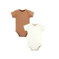 thumbnail image 5 of Hudson Baby Unisex Short Sleeve Bodysuits, 10-Pack, Sizes Newborn-24 Months, 5 of 6
