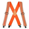 thumbnail image 3 of Reflective Safety Suspenders|Work Suspenders with Hi Viz Reflective Strip Hold Up Tool Belt Suspenders, 3 of 6