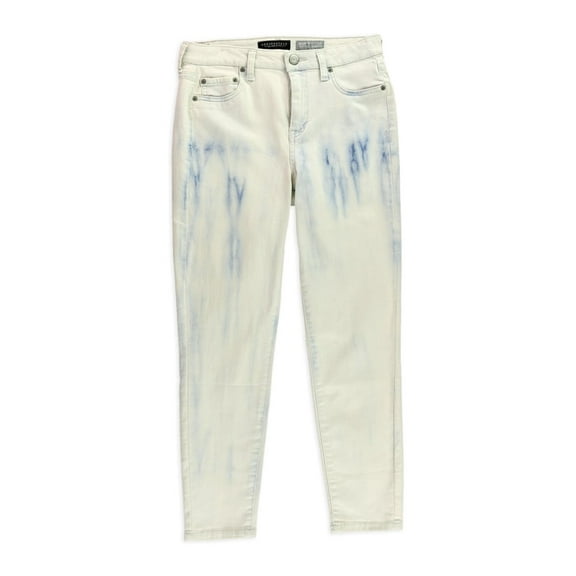 Aeropostale Womens Hi- Waist Cropped Jeggings, White, Juniors, 2