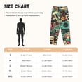 thumbnail image 4 of Bixox Women's Retro Pop Art Collage Patterned Pajama Pants Loungewear, 4 of 5
