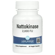 Lake Avenue Nutrition Nattokinase, Proteolytic Enzyme, 2,000 FUs, 30 Veggie Capsules