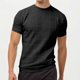 thumbnail image 2 of Camiseta de manga corta con cuello redondo y tejido jacquard para hombre - Poliéster ligero, diseño acanalado, informal/para actividades al aire libre (S-XXL), 2 of 7