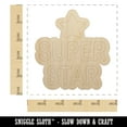 thumbnail image 2 of Super Star Fun Text Teacher School Wood Shape Unfinished Piece Cutout Craft DIY Projects - 4.70 Inch Size - 1/4 Inch Thick, 2 of 7