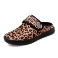 thumbnail image 2 of Sin Cordones para Mujer Pantuflas Felpa Antideslizantes Impermeables Interiores Y Exteriores, 2 of 9