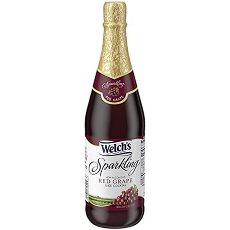 Welch's sparkling grape cocktail