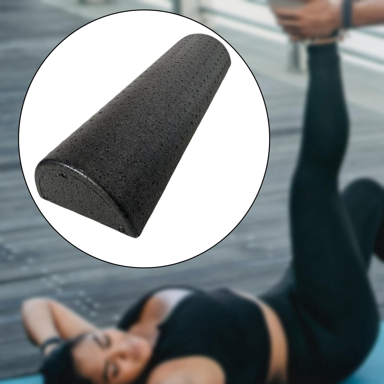Lot De 2 Rouleaux De Massage En Mousse – Pour Le Dos, Les Jambes, Points De Trigger, Avec Sac De Transport (neuf)