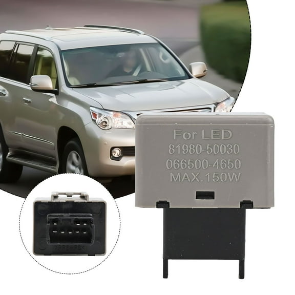 8 Pin Flasher Relay for Toyota Vehicles 1997-2010 Replacement