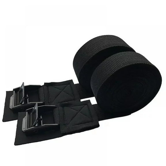 Canoe Kayak Luggage Rack Strap of Nylon 11FT with 200LBS Load Limit and 600LBS Strength for Moving Appliances with Cam Lock and Padding