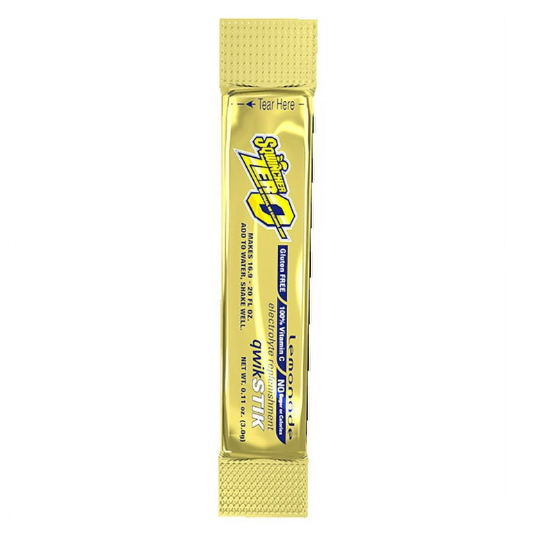 Sqwincher Zero - 10 Flavor Qwik Stik, Sugar-Free Electrolyte