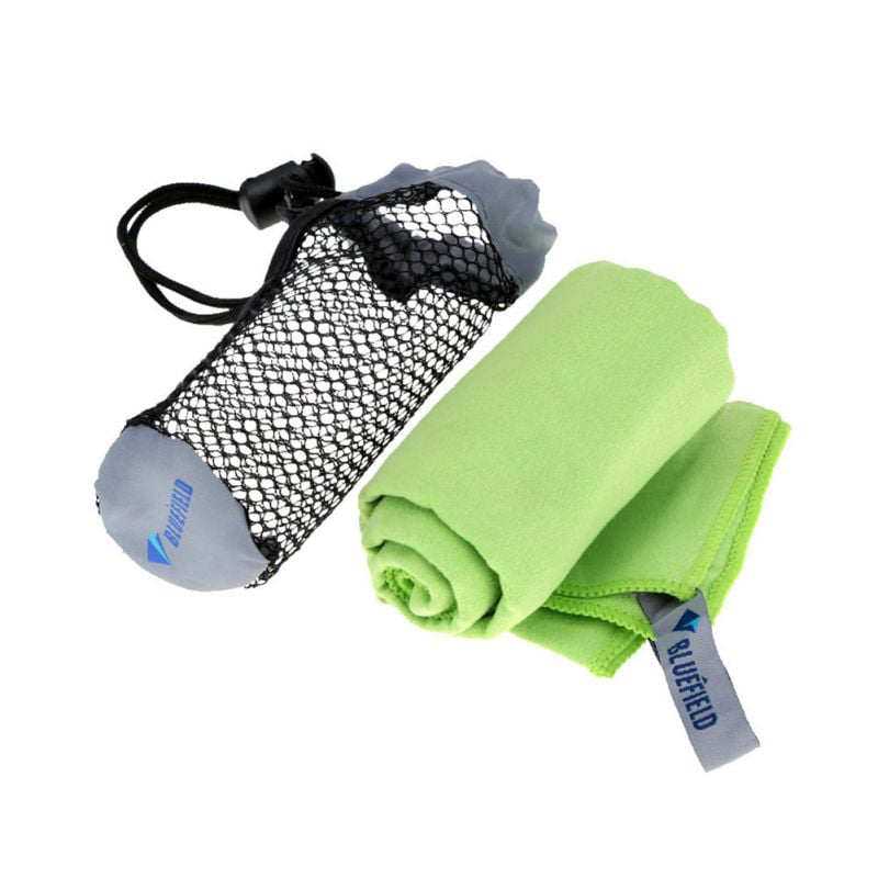 Quick Drying Antibacterial Microfibre Sports Travel Towels with Free Carry Bag 