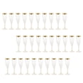 thumbnail image 1 of Paquete de 30 copas, , clásicas, premium, , copas de champán, plástico desechable para suministros de , Oro, 1 of 9