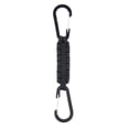 thumbnail image 2 of 10xParacord Llavero Mosquetón Herramienta De Supervivencia Con Mosquetón Negro, 2 of 8