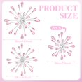 thumbnail image 4 of Decoración de pared Hicarer de metal rosa con forma de estrella en forma de estrella, 30 a 31 cm, 4 unidades, 4 of 7
