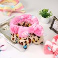 thumbnail image 4 of 1 Uds., Soporte para el cabello para lavar la cara de lana Coral, diadema con lazo, diademas pa Romacci Diademas, 4 of 7