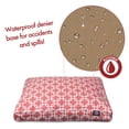 thumbnail image 4 of Majestic Pet | Links Rectangle Pet Bed For Dogs, Removable Cover, Coral, Large, 4 of 5