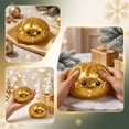 thumbnail image 7 of 5 Pcs Christmas Bao Bun Squishy Toy, 3.2 Inch Glitter Squishy Fidget Toys, Mystery Stress Ball Squishies for Christmas with Steamer Container for Kids Adults Christmas Stocking Stuffer, 7 of 7