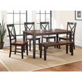 thumbnail image 3 of Steve Silver Kingston Dining Table in Oak, 3 of 3