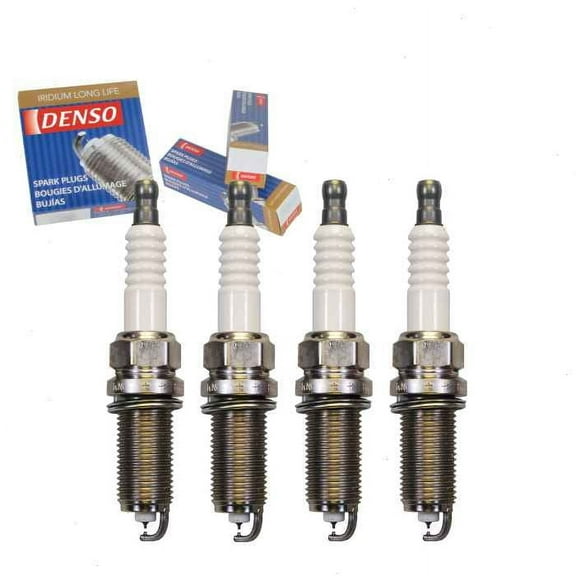 4 pc DENSO Iridium Long Life Spark Plugs compatible with Lexus NX300h 2.5L L4 2015-2017