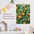 thumbnail image 4 of FORMRS Acrylic Clipboard with Low Profile Clip Standard A4 Letter Size, 12.5" x 9", Orange Tree Pattern, 4 of 8