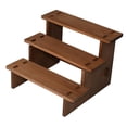 thumbnail image 3 of Sharplace Wood Display Riser Collectibles Display Stand Desktop Decoration Jewelry Organizer Rack Showcase Fixtures for Figures Bedroom 3 Layer 20cm, 3 of 9