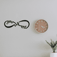 thumbnail image 6 of You Me and Us Infinity - Metal Wall Art, 6 of 7