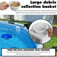 thumbnail image 3 of (Complete Set Universal Fit Above Ground Pool Skimmers (White) Pool Skimmer Accessory Kit ABS Plastic Thru-Wall Skimmer with Accessories Opening Width 6" Fits All Standard Pools Wall Cutouts, 3 of 6