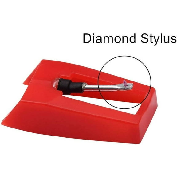 4PCS Record Player Needle, Long-Lasting Record Player Needle Replacement Diamond Stylus Replacement for Vinyl Record Player LP Phonograph,DJ Equipment,Phonograph