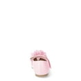 thumbnail image 3 of Wonder Nation Toddler Girls Mary Jane Flower Shoes, 3 of 5
