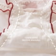 thumbnail image 4 of Womens Hipsters Ruffle Trim Panties with Sweet Strawberry Print Soft Breathable Sheer Mesh Middle Waist Underwear Briefs, 4 of 9