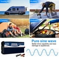 thumbnail image 3 of JIAN YA NA 5000W Pure Sine Wave Power Inverter DC 12V to AC 220V Converter for Car, Truck, Home, Vehicles, Boat, Power Converter, 3 of 13