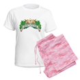 thumbnail image 6 of CafePress - Irish Princess Women's Light Pajamas - Women's Short Sleeve Print T-Shirt and Pants Light Cotton Pajama Set, 6 of 7