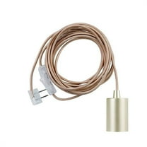 Globe Electric 3000187 1 Lights Pendant Light, Matte Gold