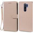 thumbnail image 1 of For Redmi 9 Case Soft Silicone Wallet Cover Phone Case For Xiaomi Redmi 9 Case Redmi9 Leather Flip Case Coque Fundas Shell Beige -Strap For Redmi 9, 1 of 6