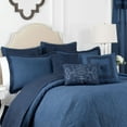 thumbnail image 2 of Vue Bensonhurst Medallion Quilted Bedding Bedspread, Solid, King, 128 Inches x 122 Inches, Blue, 2 of 2