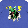 thumbnail image 4 of Inktastic I'm 5 Dinosaur Youth T-Shirt, 4 of 5