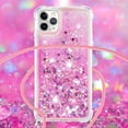 thumbnail image 3 of Funda FOXDOCK para iPhone 11 Pro Max con Cuerda Ajustable, Brillo Líquido, Protección Antigolpes y Lente – Ideal para Regalo, 3 of 6