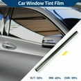 thumbnail image 3 of Película de tinte para ventanas de automóvil Unique Bargains, película de privacidad para ventanas, PET cerámico nano para automóvil, 1 pieza, 50% VLT, verde, 10 pies x 20 pulgadas, 3 of 7