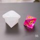 thumbnail image 5 of ZHAOCHENG Molde de silicona para dados con forma de filete de dados de cristal epoxi de bricolaje, molde de dados con espejo alto para juegos digitales de múltiples especificaciones, 5 of 5