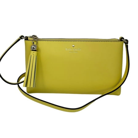 Kate Spade Ivy Street Amy Yuzu Jam Leather Crossbody Bag W/ Tassel WKRU4856