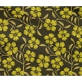 thumbnail image 4 of oneOone Cotton Flex Fabric Leaves & Floral Artistic Printed Fabric 1 Yard 40 Inch Wide, 4 of 4