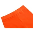 thumbnail image 2 of Lilax Girls' Basic Solid Cotton Full Length Soft Leggings Orange 2 Years, 2 of 5