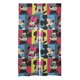 thumbnail image 1 of Cortina de puerta de Mickey Mouse, cortina opaca para puerta de 34 x 57 pulgadas, cortina divisoria de privacidad para decoración del hogar, dormitorio, cocina, 2 paneles, 1 of 6