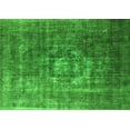 thumbnail image 1 of Ahgly Company Indoor Rectangle Oriental Green Industrial Area Rugs, 2' x 5', 1 of 1