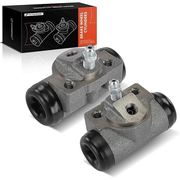 A-Premium Rear Drum Brake Wheel Cylinder Compatible with Select Chevrolet, GMC, Jeep, Buick, Cadillac, Oldsmobile & Pontiac Models - Impala, Caprice, Blazer, Bel Air, C15, Electra, DeVille, 2-PC Set