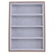 thumbnail image 1 of Sunglasses Display Glasses Cases 4 Grids Sunglasses Display - Brown, 1 of 5